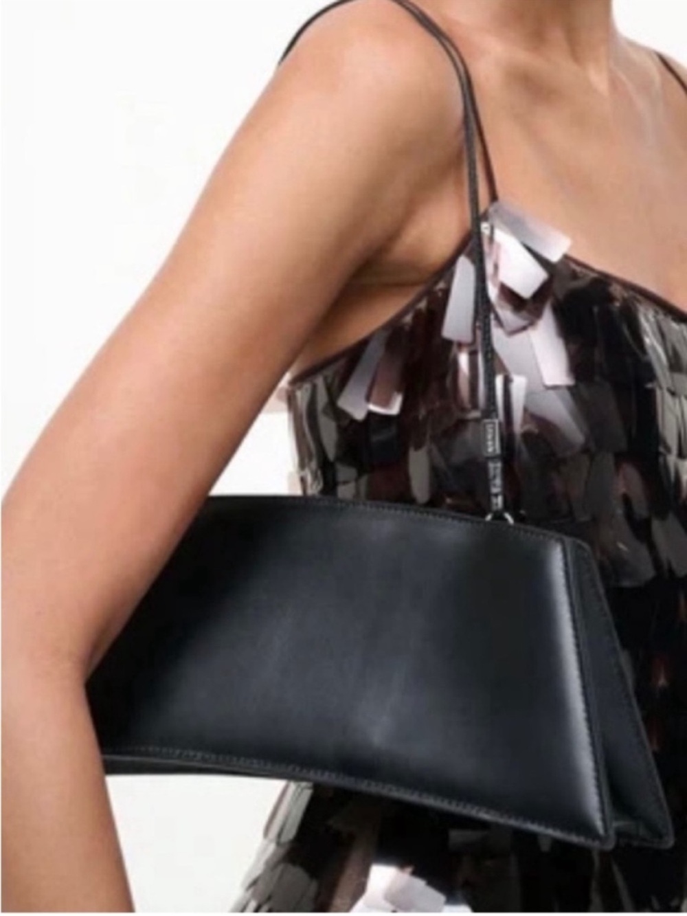NWT • STAUD coco bag in black